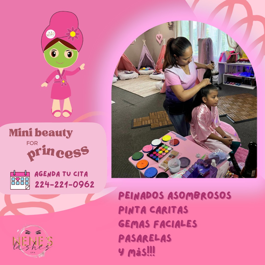 💖 ¿Ya hiciste la cita para tu pequeña princesa?
👑 Nuestros paquetes son personalizados para princesas de 02 hasta 12 años de edad.
¡Te esperamos en Nene´s Lashes!