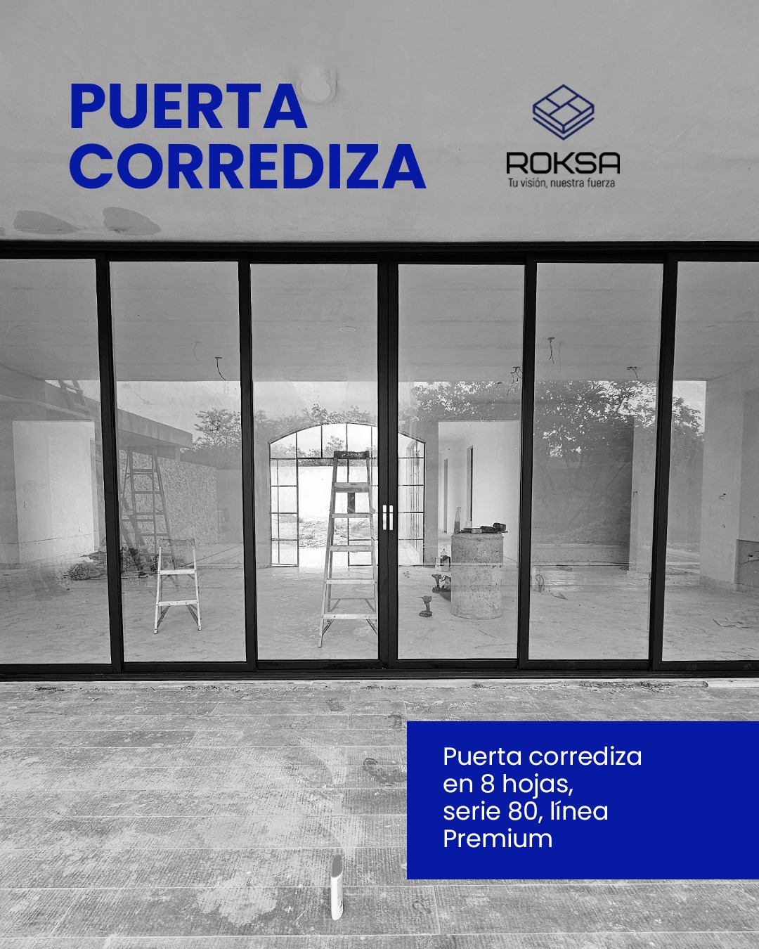 Para integrar interior y exterior sin comprometer estilo ni funcionalidad.
✔️ Deslizamiento suave
✔️ Gran apertura y ventilación
✔️ Acabado de alta gama
✔️ Hermeticidad en el cierre
¿Quieres cotizar tu proyecto?
📲WhatsApp 999 451 4991
#puertas #puertacorrediza #premium #méridayucatán #ArquitecturaFuncional #CancelesModernos #SolucionesROKSA