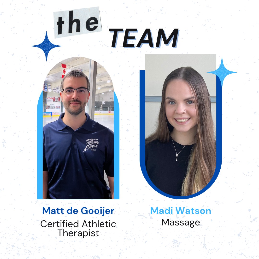 We have an awesome team here at Level Sports Therapy! Matt, the Athletic Therapist, is available to treat and prevent your injuries, and Madi is available for massage treatments! Book online at levelsportstherapy.com or call (250)201-4212
