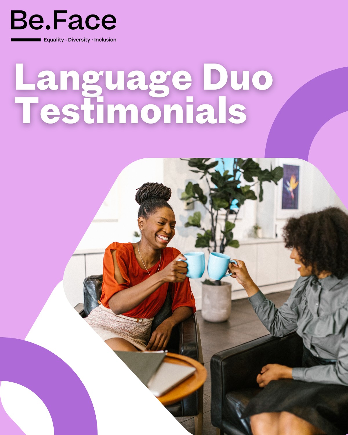 (EN)✨ They joined Duo-Langues… and they loved it! ✨
Every summer, Be.Face runs Duo-Langues, a free language tutoring program in French, English, or Dutch.
📚 Once a week for a month, participants practice with a volunteer tutor from one of our partner companies – in a relaxed, supportive setting.
And the feedback speaks for itself 💬👇
Swipe to discover what our happy tutors and mentees have to say! 😊
📌 Open to all our active mentees – happening in July, August, and September.
---------------------
(FR) ✨ Ils ont participé à Duo-Langues… et ils ont adoré ! ✨
Chaque été, Be.Face organise Duo-Langues, un programme gratuit de tutorat linguistique en français, anglais ou néerlandais.
📚 Une fois par semaine, pendant un mois, les participant·e·s pratiquent avec un tuteur ou une tutrice d’entreprise, dans une ambiance détendue et bienveillante.
Et les retours sont unanimes 💬👇
Swipe pour découvrir les témoignages de nos tuteurs et mentoré·e·s satisfait·e·s ! 😊
📌 Programme ouvert à tous nos mentees actifs – en juillet, août et septembre.
#BeFace #DuoLangues #Témoignages #Langues #Networking #SoftSkills #summer #summervibes #language #english #languagelearning #learning #learnenglish #englishlanguage #belgique #education #students #jobseeker #jobsearching #career #goals #testimonials #like #quote #quotes #motivation #inspirationalquotes #inspiration #success #positivevibes