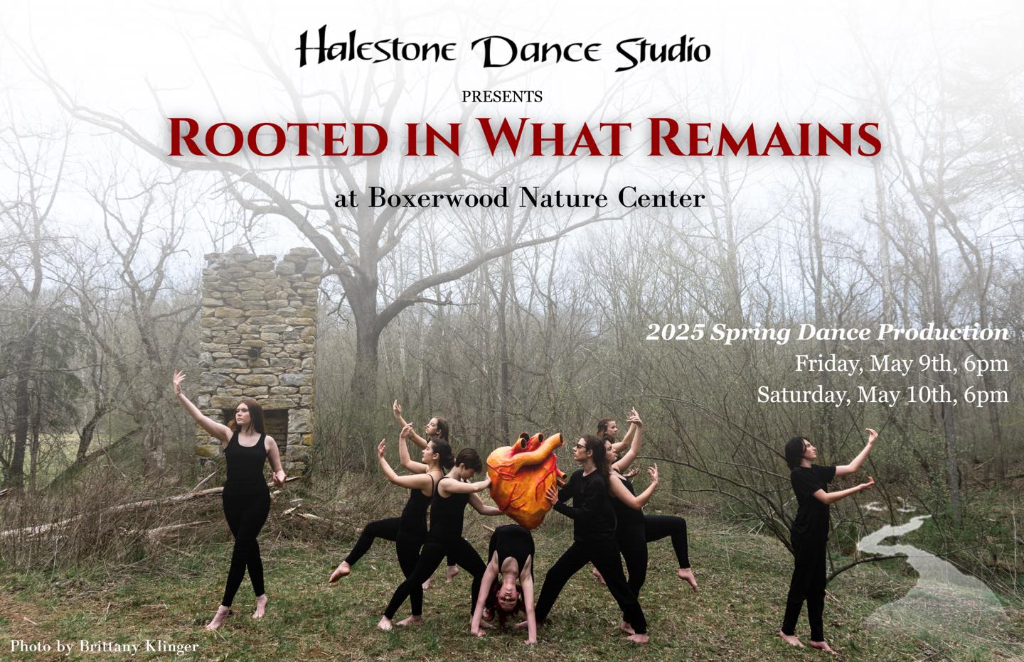 Get your tickets TODAY at the link in our bio!
Rooted in What Remains is a collective production which celebrates the enduring resilience of this vibrant place and the dancers’ authentic creations. The heart of the show will reflect on what has shaped us, as individuals and as a studio, during a time of intense change, for both the region and the people in it.
You don’t want to miss this! Get tickets today!
#halestone #halestonedancestudio #communityinmotion #anyoneandeveryonecandance #rockbridgecountyva #lexingtonva #buenavistava #outdoordance #danceproduction #boxerwoodnaturecenter #boxerwood #boxerwoodgardens
