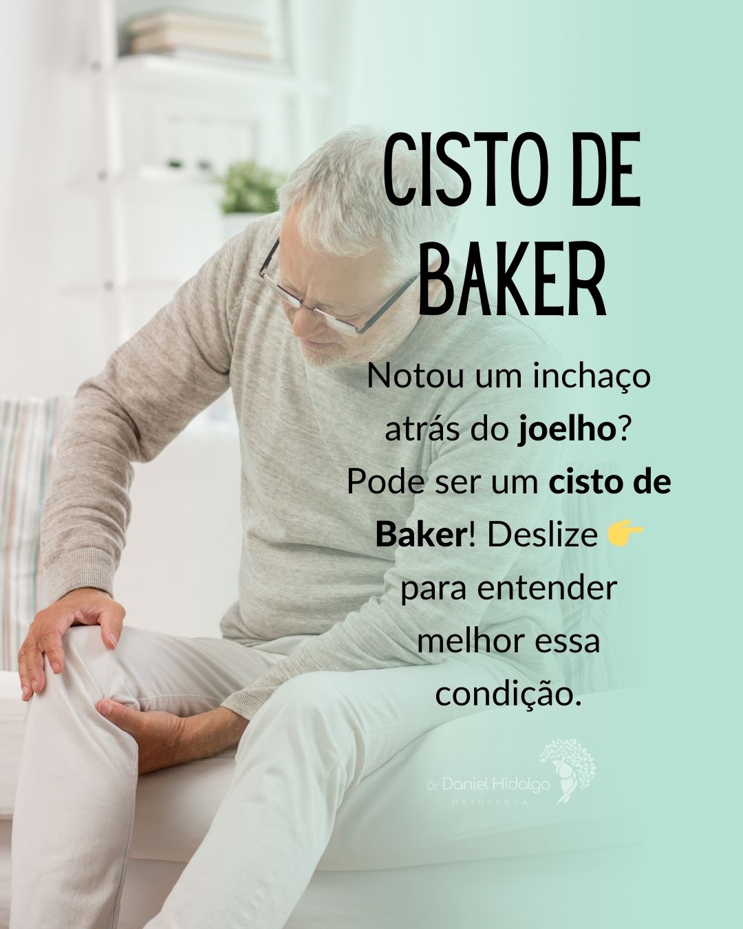 🔎 Dor e inchaço na parte de trás do joelho? Pode ser um cisto de Baker! Essa condição ocorre pelo acúmulo de líquido na região posterior do joelho, geralmente associada a inflamações articulares. Nem sempre causa sintomas, mas quando incomoda, pode necessitar de tratamento.
Dr. Daniel Hidalgo - Médico Ortopedista
CRM-SP 137.057 | RQE 41.112
Membro da Sociedade Brasileira de Ortopedia e Traumatologia (SBOT)
Membro da Sociedade Brasileira de Cirurgia do Joelho (SBCJ)
#CistodeBaker #Ortopedia #SaúdeDoJoelho #DorNoJoelho