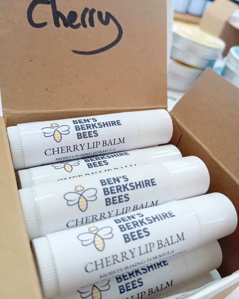 We have a new product available - lipbalm sticks, we have Natural, Vanilla and Cherry.
These will be on the website soon.