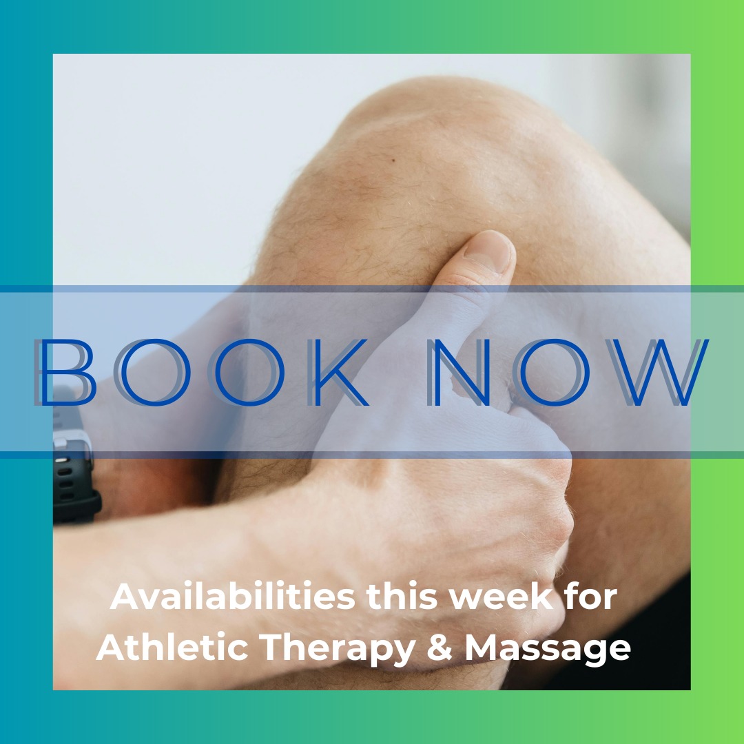 We have some openings this week for massage and athletic therapy treatments! Book online at levelsportstherapy.com or call (250)201-4212