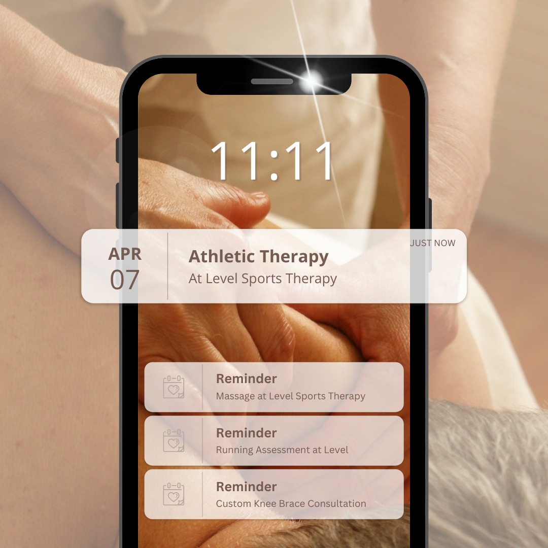 It's time to make time for you! At Level Sports Therapy we have just what your body needs: massage, athletic therapy, running assessments, custom orthopedic/knee brace consultations and ICBC treatments. Book yourself in at levelsportstherapy.com or call (250) 201-4212