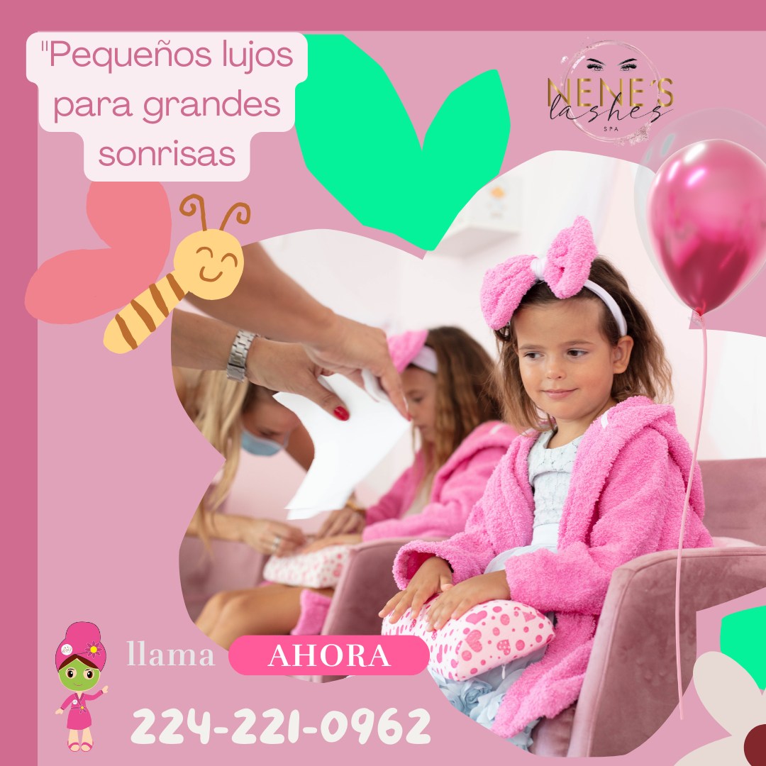💅Nos encanta consentir a todas las princesas de las casas.
✨Abrimos nuestras puertas para crear momentos mágicos e inolvidables ✨
Apto para todas las edades.
Sesiones individuales o grupales
Actividades diseñadas para una tarde inolvidable
🩷Agenda tu cita al 224-221-0962