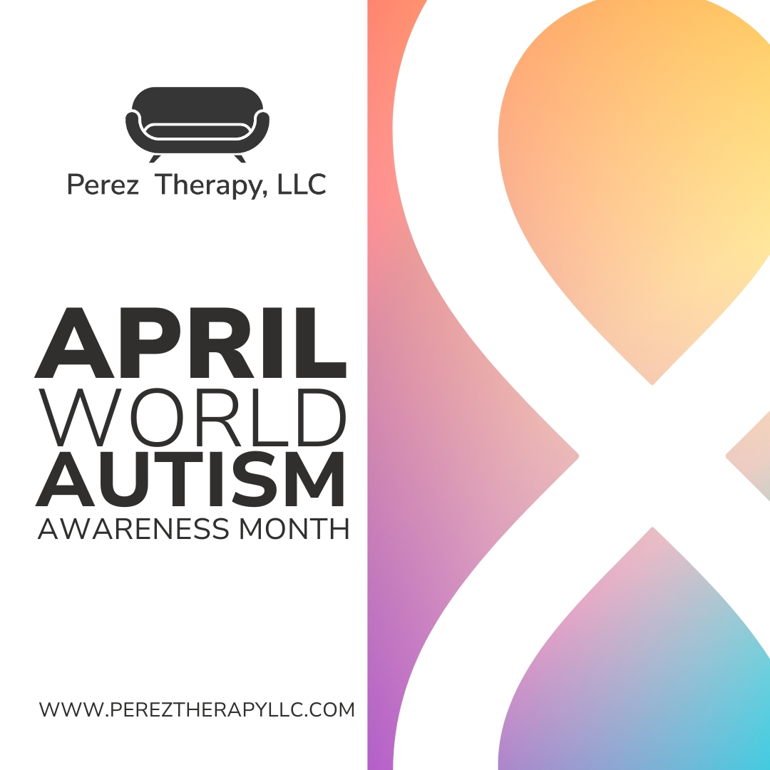 April is Autism Awareness Month 💙
A reminder to celebrate neurodiversity, promote understanding, and create a world where everyone feels seen, accepted, and valued — just as they are.
At Perez Therapy, we’ve had the privilege of working with clients with a variety of neurodivergent experiences, offering support, guidance, and a safe space to navigate their unique journey. You are not alone.
#AutismAwarenessMonth #NeurodiversityMatters #InclusionForAll #SupportAndUnderstanding #PerezTherapyLLC