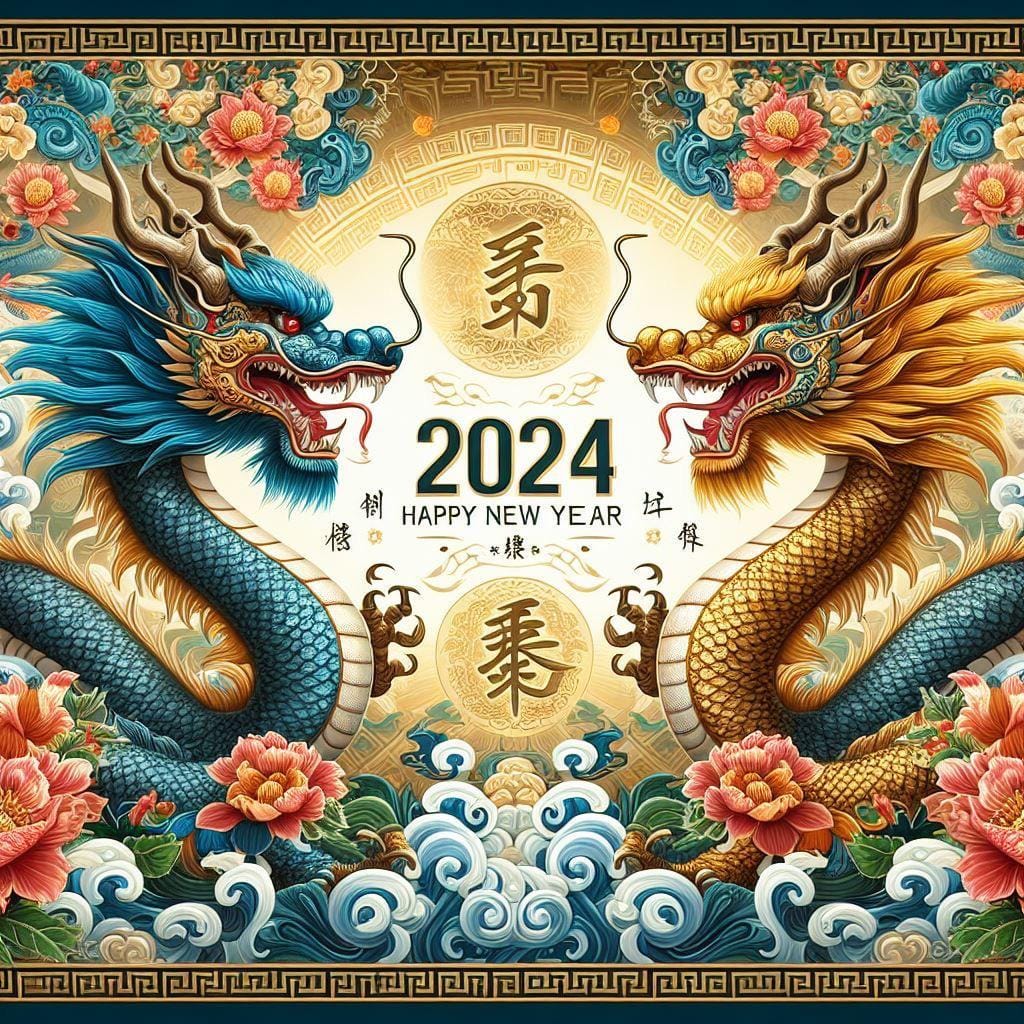 Gong Hei Fat Choi!
Happy Chinese New Year!
2024 Year of the Dragon 🐉