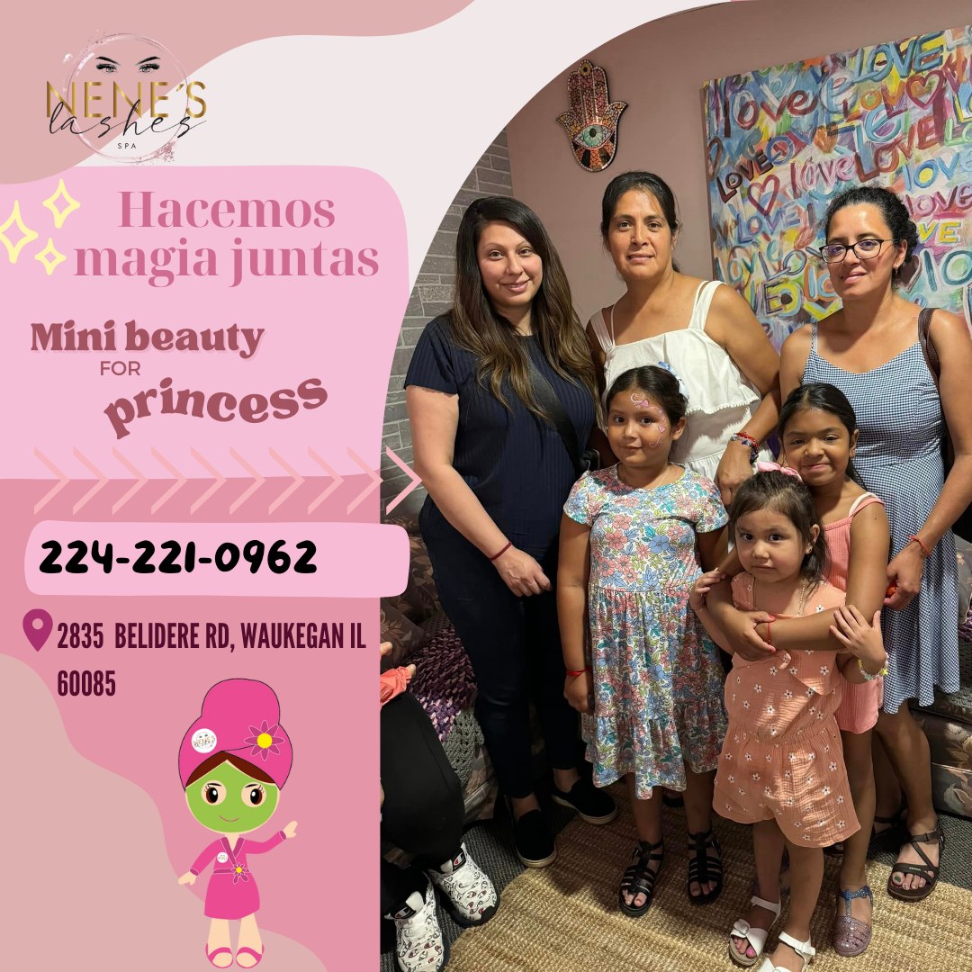 Las mamis, princesas y nuestro equipo en Nene's Lashes hacemos magia juntas ✨🩷
Agenda tu cita para crear una tarde inigualable con tu princesa en nuestro Mini Beauty for Princess. 👸