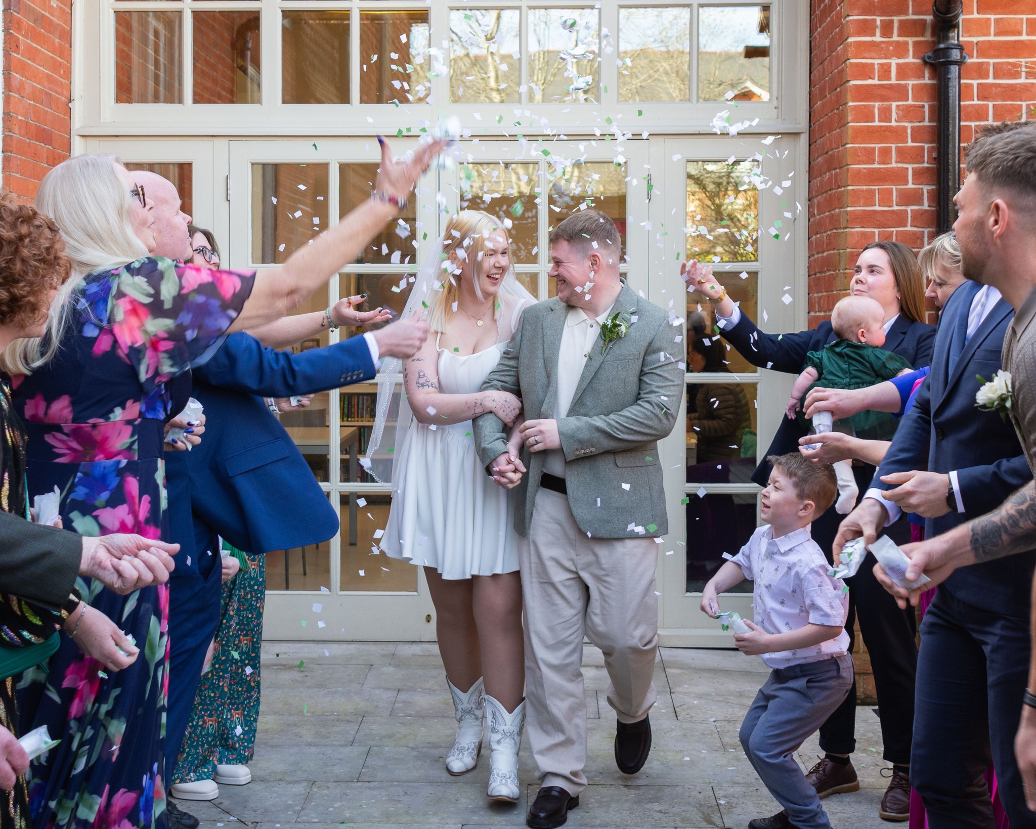 Lizzy & Rory's Beautiful Romsey Wedding ✨
What a joy to capture Lizzy & Rory's special day yesterday in historic Romsey! These two were absolutely radiant as they celebrated their love surrounded by close friends and family.
And how could we not mention little Hallie, their adorable six-month-old, who stole hearts in her beautiful velvet green dress! 💚
There's something magical about intimate celebrations that let personalities truly shine through, and this day was filled with genuine moments we're honoured to have documented.
Congratulations to the newlyweds! We can't wait to share your full gallery soon. 📸
@lizfish13 @rorybcg
#RobinsonRoadPhotography #WildlyInLove #RomseyWedding #IntimateWedding #WeddingPhotography #HampshireWedding #VisualStorytellers #AwardWinningPhotography