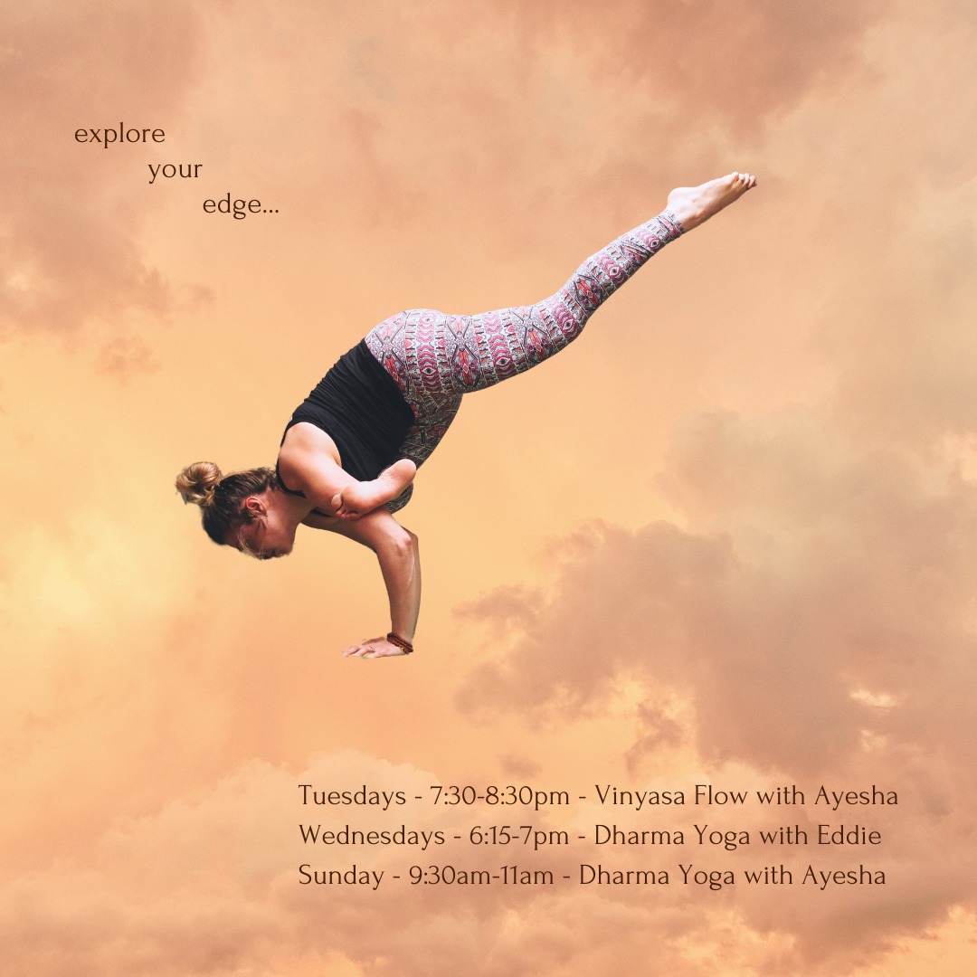 🌟 Exploring Your Edge in Yoga & Embracing Tapas 🌟
Your edge is the place where comfort meets challenge—the sweet spot where growth begins. It’s not about pushing too hard but leaning into that space of transformation.
This takes Tapas—the discipline and inner fire that fuels us to show up, breathe deeply, and embrace discomfort with curiosity. 🔥
Tapas teaches us that growth happens when we gently explore our limits—on and off the mat. 🌱
This week, as you practice, ask yourself:
✨ Where is my edge?
✨ How can I explore it mindfully?
✨ How can I bring Tapas into my life?
Let’s ignite our inner fire and grow together. 💛
🧘♀️ Join us at Temple of Yoga Studio to deepen your practice in a compassionate and supportive space.
📸 What does exploring your edge mean to you? Share below!
#YogaJourney #Tapas #ExploreYourEdge #InnerGrowth #TempleOfYogaStudio #YogaPractice #yogapractice #yoga #yogaeveryday #yogaeverywhere #yogabanbury #banbury #banburyshire #banburybusiness