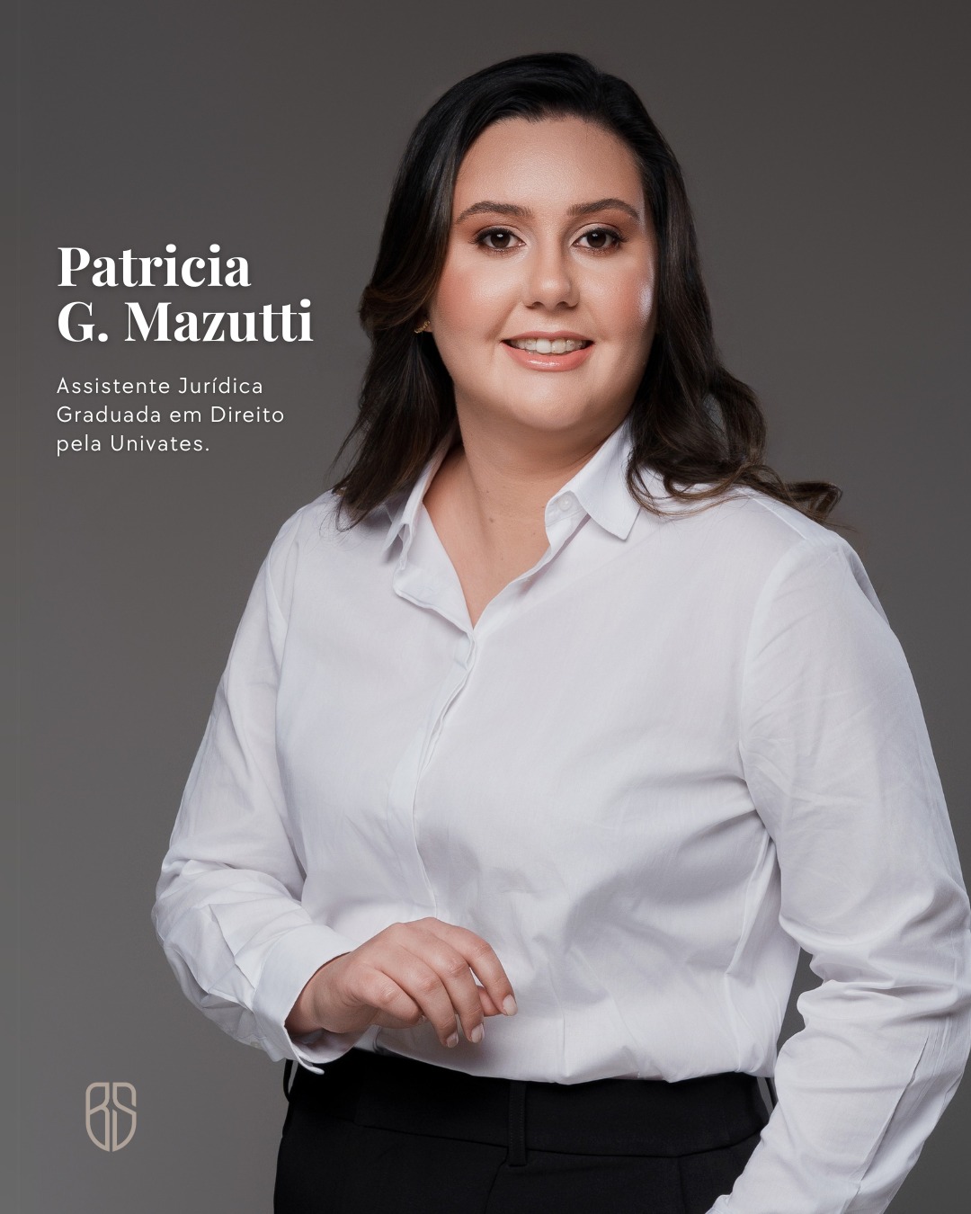 Patrícia Mazutti atua como Assistente Jurídica em nosso escritório, trazendo consigo anos de experiência e conhecimento na área. Sua atuação é marcada pela responsabilidade, atenção aos detalhes e dedicação constante. Com profissionalismo e eficiência, Patrícia contribui diariamente para que possamos oferecer um suporte jurídico de excelência aos nossos clientes.
#Bruschi&Salvi #14anos