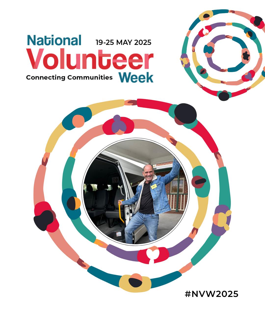 “Volunteer Week 2025 is here! This week, we celebrate the incredible individuals who give their time, energy, and passion to make a difference. #NVW2025” 👏👏🩷