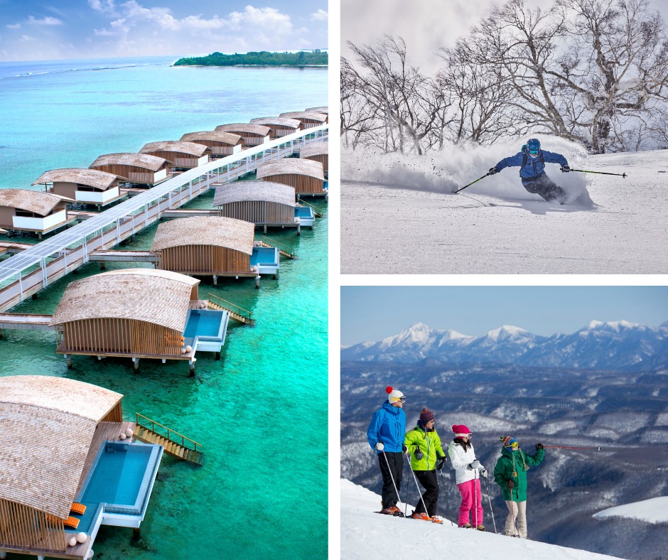 Exclusive LuxeWorld Offer in partnership with ClubMed! Book a Snow or Sun Holiday by Feb 15th 2025 and Get $250 OFF per booking*
With all-inclusive resorts in Japan, Singapore, Bali, Thailand, Maldives and many more around the world, ClubMed offers a unique range of ski or beach luxury resort experiences.
Want to find out more? Join our info session on Jan 21st.
Alternatively, enquire via our website or give us a call for a quote.
*Subject to availability, Conditions apply.