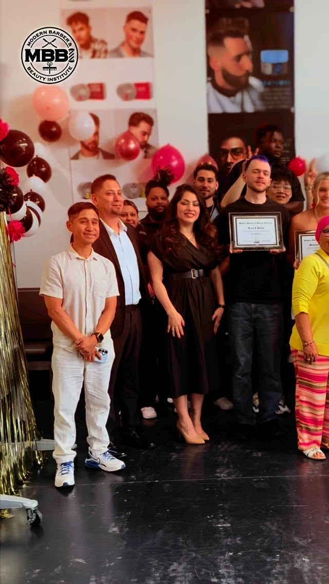 Congratulations to our most recent graduates!! 💇♀️💇♂️
We look forward to seeing your growth!
Interested in becoming a student? Schedule a tour online or Call us a call!
VISIT: Modernbbi.com
CALL: (979) 704-3033
LOCATED: 425 Northpoint Crossing Suite 500, College Station, TX 77840
Open Mon-Fri: 8:30am-2:30pm
Closed: Saturday and Sunday
#barberschool #cosmotologyschool #student #hair #color #hairdye #wax #barber #cosmetology #beauty #school #texas #collegestation #bryan #bryancollegestation