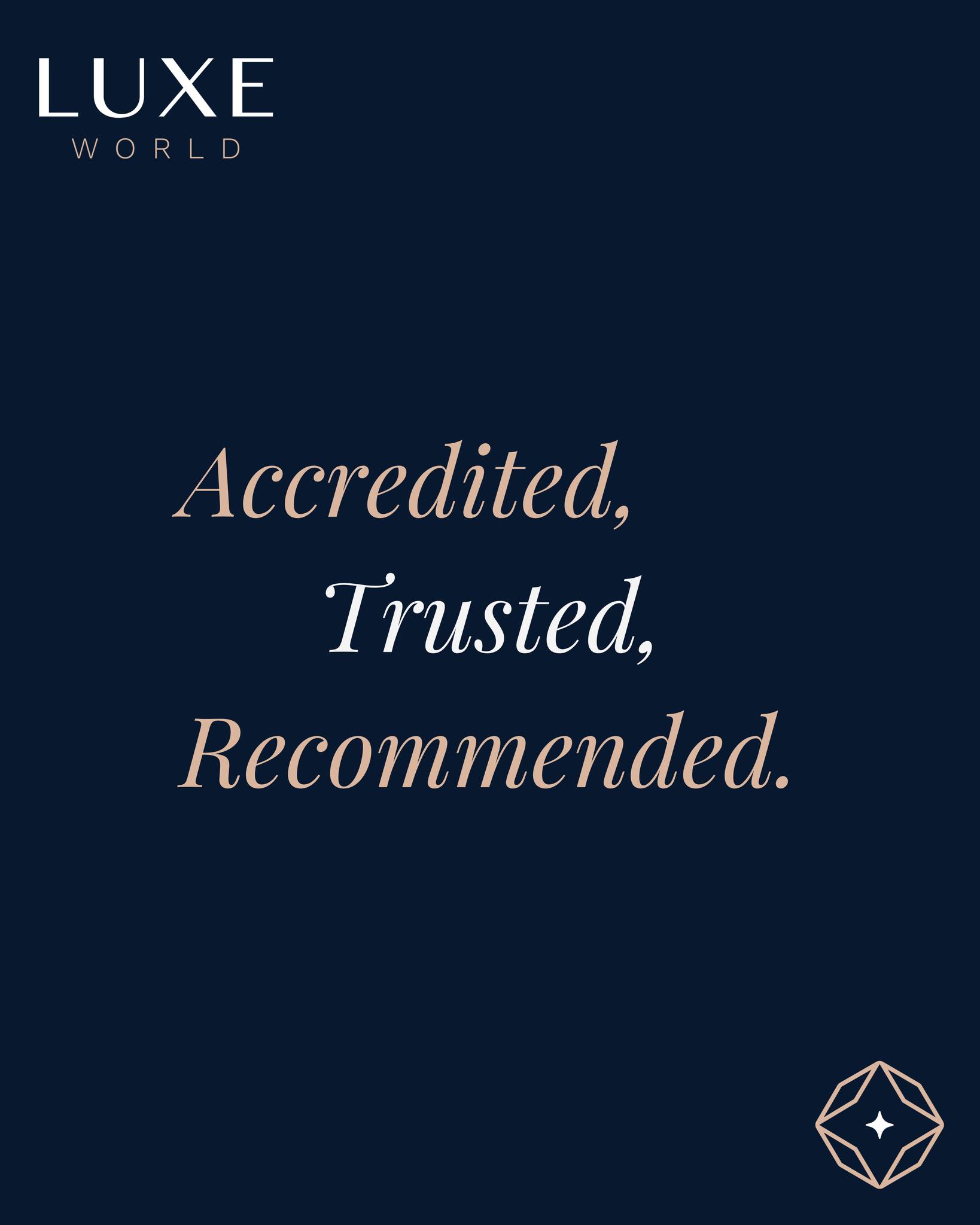 To ensure your peace of mind when booking and traveling, Luxeworld is proud to be a member of the Australian Travel Industry Association (ATIA) and accredited by the International Air Transport Association (IATA). These credentials reflect our commitment to adhering to stringent complaint-handling protocols, safeguarding our clients’ funds, and maintaining a strong financial standing.
We are also trusted and highly recommended by our valued clients so rest assured, book with confidence and let Luxeworld take care of your travel needs. ✔
#Luxeworld #LuxuryTravel #LuxuryTraveller #LuxuryTravelAgency #LuxuryTravelExperts