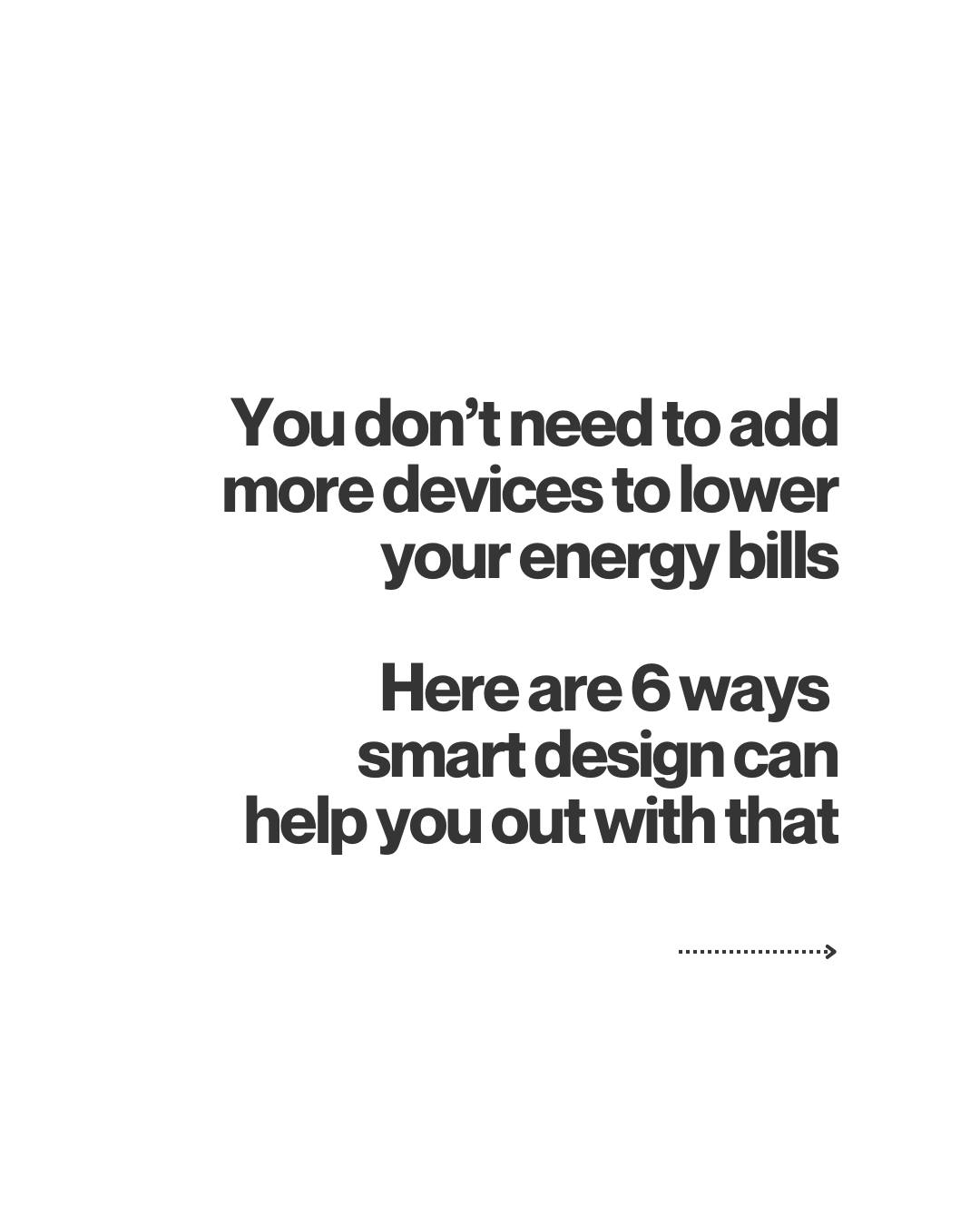 Why rely only on gadgets to cut energy bills when your home can do the work for you? 🏡💡
Passive design uses smart layout, natural light, and airflow to keep your home comfortable year-round—with way less energy.
Swipe through to discover 6 proven strategies that make a big difference—from orientation to insulation.
✨ Build smarter. Save more. Live better.
🔍 Want expert advice tailored to your block or build? DM us—we can help you design a home that works with the environment, not against it.
#PassiveDesign #EnergySmartHomes #SustainableLiving #GreenBuilding #HomeDesignTips #BuildingSmart #LowEnergyLiving #EcoFriendlyHomes #BayIslandBuilding #DesignMatters
