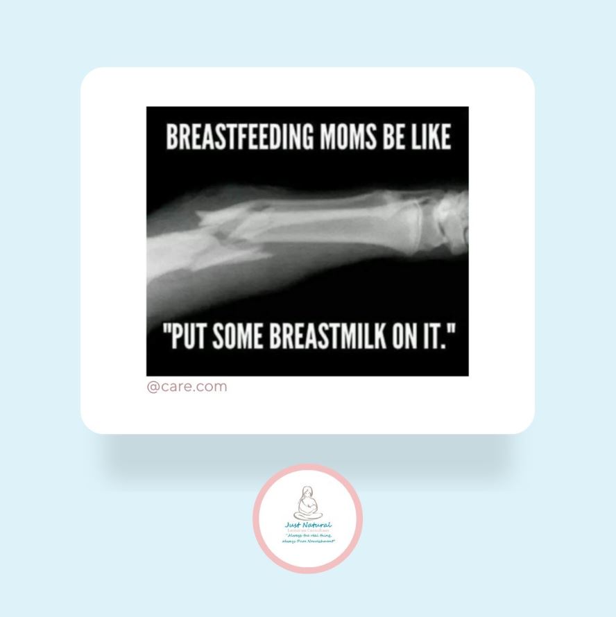 Haha 𤣠Breastmilk has so many benefits it truly is a miracle worker! Tag a breastfeeding mom who can relate âŹ
#magicmilk #breastfeeding #breastmilk