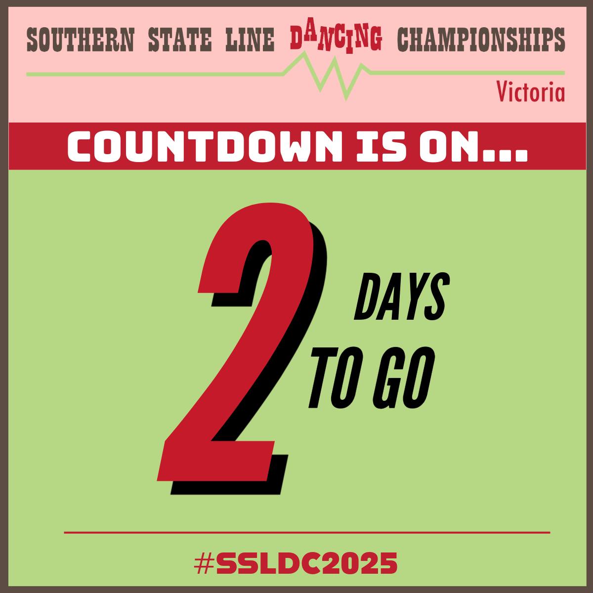 ⏳🔥 Only 2 Days to Go! 🔥⏳
The countdown is officially on – the SSLDC Competition kicks off in just TWO DAYS! 💃🕺
Costumes ready? Bags packed? Energy high? We hope you're as pumped as we are – it’s almost time to hit the stage and bring the heat! 🔥🏆
🎟️ Whether you’re dancing, supporting or just coming to soak up the vibes, this weekend is going to be EPIC.
💬 Tell us – what are you most excited for?
👯♀️ Tag your teammates, dance fam, or someone you can’t wait to see there!
Let’s finish the countdown strong – see you all soon!
#SSLDC2025 #2DaysToGo #CountdownOn #GetReady