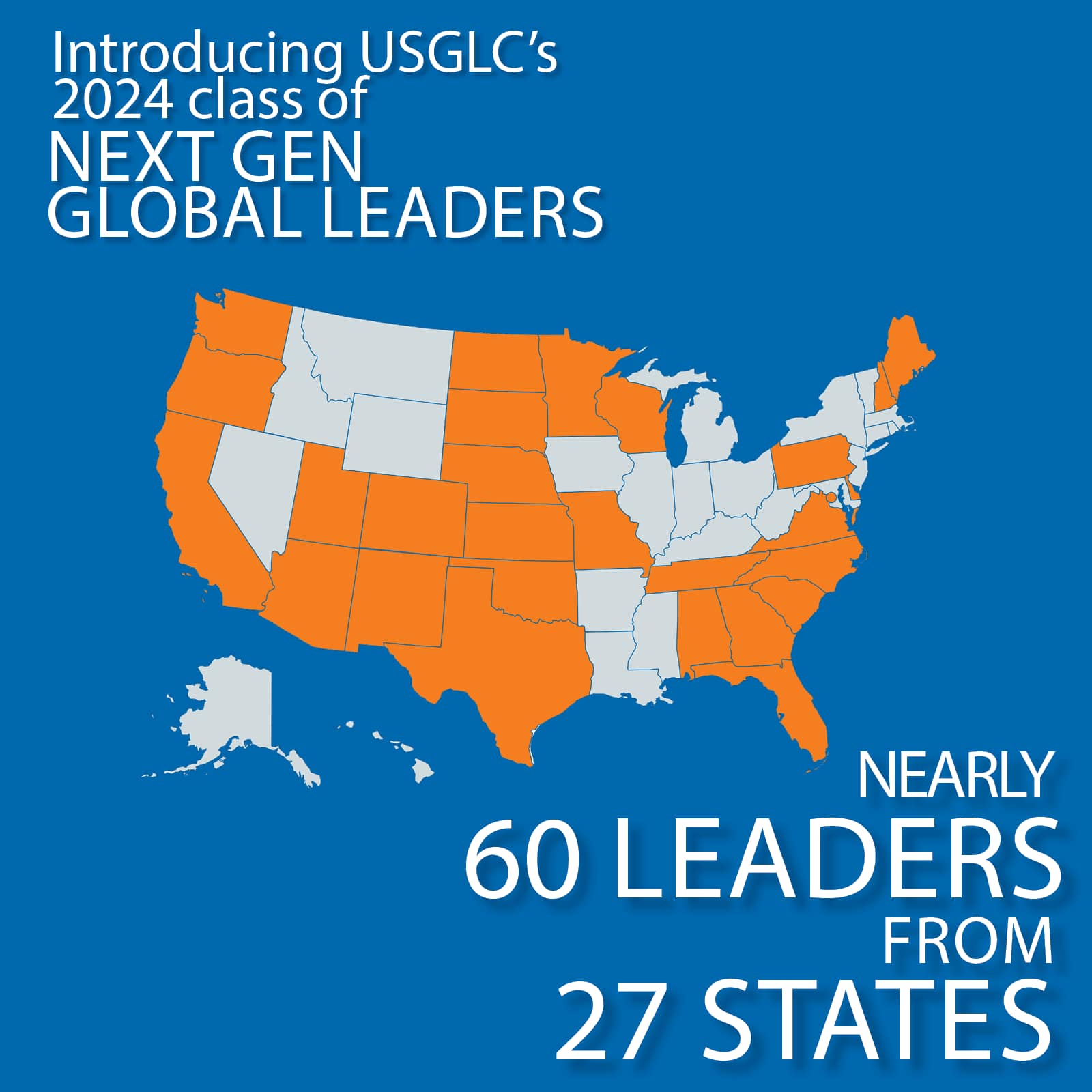 I am delighted to join @USGLC’s Next Gen Global Leaders Network with outstanding young professionals from around the country to champion global development, national security and diplomacy. USGLC’s is Leading global matters locally. I am looking forward to meeting and working with you all. Congratulations.