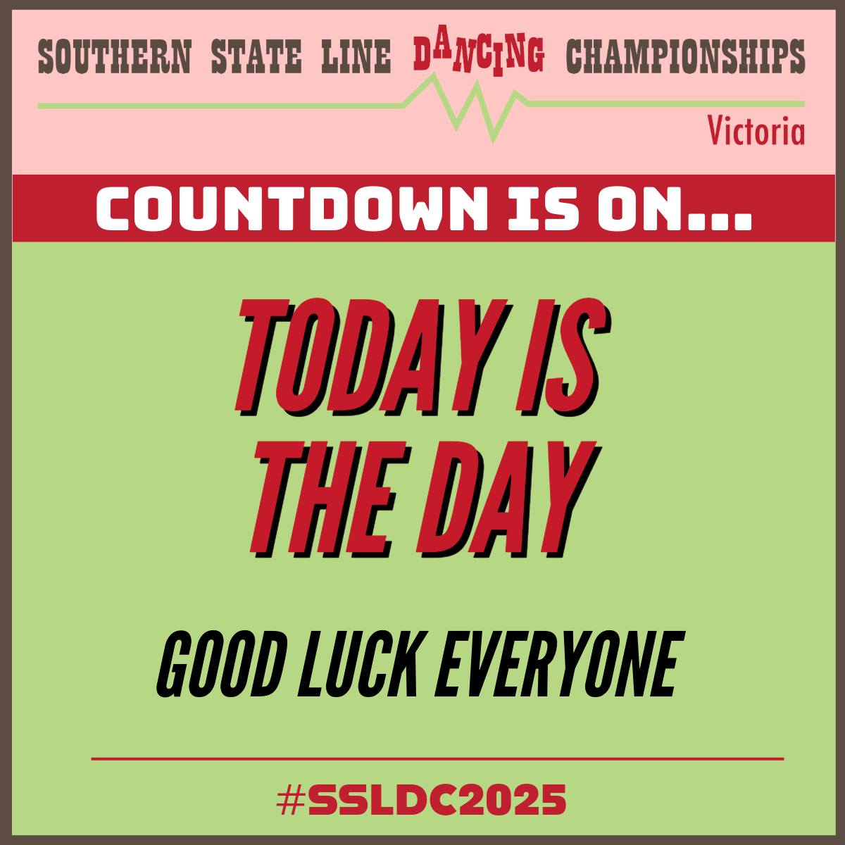 🎉🔥 TODAY IS THE DAY! 🔥🎉
The SSLDC Competition is finally HERE and we couldn’t be more excited! 💃🕺
Months of training, countless rehearsals, and now it all comes down to this moment. 💪
Whether you're hitting the stage or cheering from the crowd – get ready for a weekend full of passion, energy and incredible talent! 🏆✨
📍 DURKIN HALL - ST. JOHN'S CHURCH - WHITEHORSE RD, MITCHAM
🕘 Doors open at 8 am
💬 Let us know when you arrive – drop a comment or selfie below!
👯♀️ Tag your squad and show us your competition vibes!
Let’s make this a day to remember. See you on the dance floor! 🙌
#SSLDC2025 #CompetitionWeekend #TodayIsTheDay #DanceVibes #LetTheShowBegin