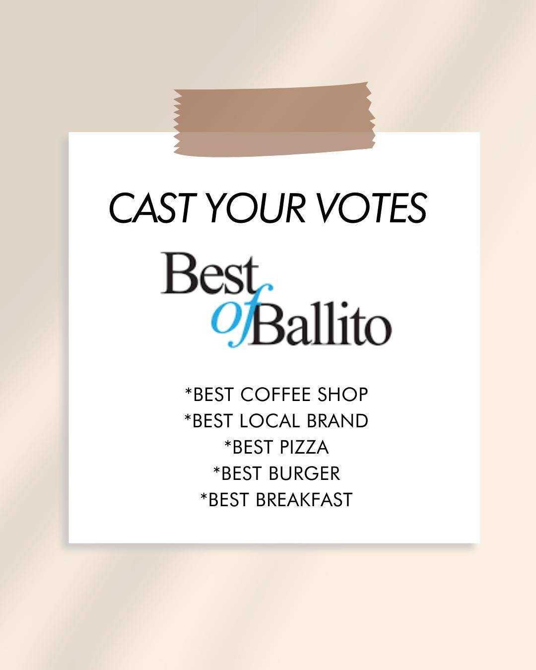 You nominated us in sooo many categories! Thank you North Coast. While we are super chuffed with just being nominated in FIVE categories, your vote would be amazing.🫶
Plus, @northcoastcourier is giving away a luxury vacay and other prizes to voters. So get clicking!
Hit the link in our bio to cast your vote ✅