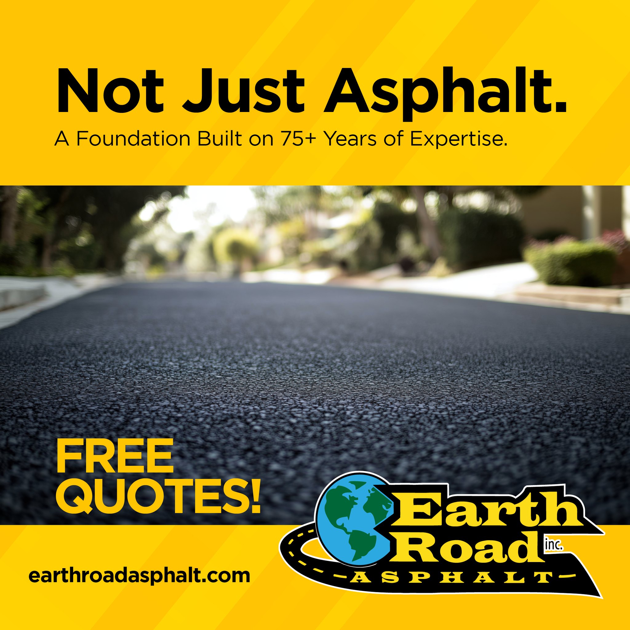 Your new driveway starts here - Earth Road Asphalt!
From excavation to that flawless blacktop finish, we take care of it all—plus sealcoating to protect your investment for years to come.
It's not just Asphalt - it's Earth Road Asphalt - A Foundation Built on 75+ Years of Expertise!
315-253-9060 | Get a Quote
🔗 https://bit.ly/2PwFZoN
Proudly serving homeowners across Central New York!
#EarthRoadAsphalt #BuiltToLast #CompletePaving #WME
#ExcavationExperts #SealcoatingProtection #CentralNYPaving
#BlacktopDoneRight #AsphaltLife #KickingAsphalt #TheDrivewayExperts #ASpanoCompany #AuburnNY #SyracuseNY #CentralNY