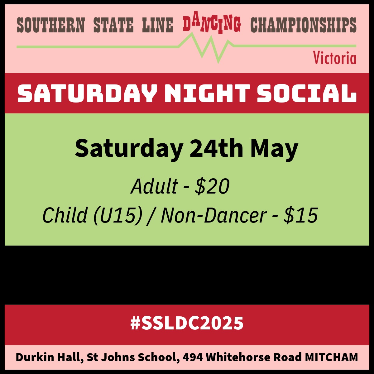 🚨 SSLDC Social Update! 🚨
Online booking is now CLOSED – thank you to everyone who secured their spot! 🙌
🎟️ Didn't get a ticket? No stress! You can still grab yours at the door.
Come early, skip the wait, and get ready to be part of something unforgettable.
📍 See you there! #SSLDC2025