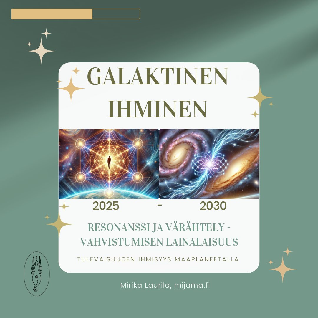 đ MitĂ€ pidemmĂ€lle 2020-luvulla mennÀÀn, sitĂ€ nopeammin energia vahvistaa kaiken. TĂ€mĂ€ on aikakausi, jossa jokainen pÀÀsee NOPEASTI "niittĂ€mÀÀn mitĂ€ on kylvĂ€nyt", todellistat pika-karmaksi nimitettyjĂ€ kokemuksia. đ
Positiivinen tulee selkeÀmmin positiiviseksi, negatiivinen selkeÀmmin negatiiviseksi.
KÀytÀnnössÀ, mitÀ enemmÀn keskityt pelkoon, sitÀ pelottavammalta todellisuus alkaa tuntua. Ja mitÀ enemmÀn keskityt luottamukseen ja intohimojensa sekÀ todellisten kiinnostuksiensa seuraamiseen ja vahvistamiseen elÀmÀssÀsi, sitÀ ihmeellisemmÀksi elÀmÀsi kÀy.
đAikajana 2025â2030 đ
MeillÀ jokaisella on vapaa tahto ja rinnakkaistodellisuudet, joita kÀydÀ explooraamassa omassa todellisuuskokemuksessamme, tÀysin omasta halustamme kÀsin. ElÀmme kuitenkin etenkin vuosien 2025-2027 aikana erittÀin merkittÀvÀÀ murrosvaihetta.
đȘSiirtymÀÀ uuteen kollektiiviseen vaiheeseen
đœTeknologian ja tietoisuuden yhdentymisen alku
đVahvistunutta tarvetta valita - mitĂ€ todellisuutta haluamme elÀÀ?
TÀmÀ kaikki toimii portaalina, jossa jokaisella on erityisen voimakas mahdollisuus kvanttihypÀtÀ linjaan itsensÀ kanssa, joko korkeataajuisempaan, luovempaan ja itselle harmonisempaan todellisuuteen tai syventyÀ pelon ja kontrollin kokemuksiin.
TÀmÀ on intensiivinen kÀÀnnepiste, jossa valintasi, uskomuksesi ja energiasi konkretisoituvat ulkoisiksi tapahtumiksi.
Seuraamalla intohimoasi ilman odotuksia ja luottamalla synkronisuuteen, virityt korkeampaan aikajanaan. Pelko ja vastarinta luovat kokemuksen matalammasta aikajanasta. Aika ei ole lineaarinen, vaan valitset koko ajan todellisuuden, jota koet.
đ Olen koonnut laajan tietopaketin Galaktisesta ihmisyydestĂ€ sekĂ€ 30 galaktisesta sivilisaatiosta ja heidĂ€n rooleistaan ensikontaktissa. Galaktinen ihmisyys on nyt ajankohtaista: mijama.fi/galaktinen-ihminen (linkki biossa)
đȘSukella myös syvemmĂ€lle galaktisen yhteyden mahdollisuuksiin ja universaalien kytköksien muistamiseen TĂ€htelĂ€isten online illoissa. LöydĂ€ oma yhteytesi tĂ€htikansoihin!
Aviaanien ilta 10.5.25 klo.18.30: mijama.fi/service-page/aviaanien-online-ilta
Zeta Reticulien ilta 23.5.25 klo.18.30: mijama.fi/service-page/zeta-reculien-online-ilta
#tÀhtelÀiset