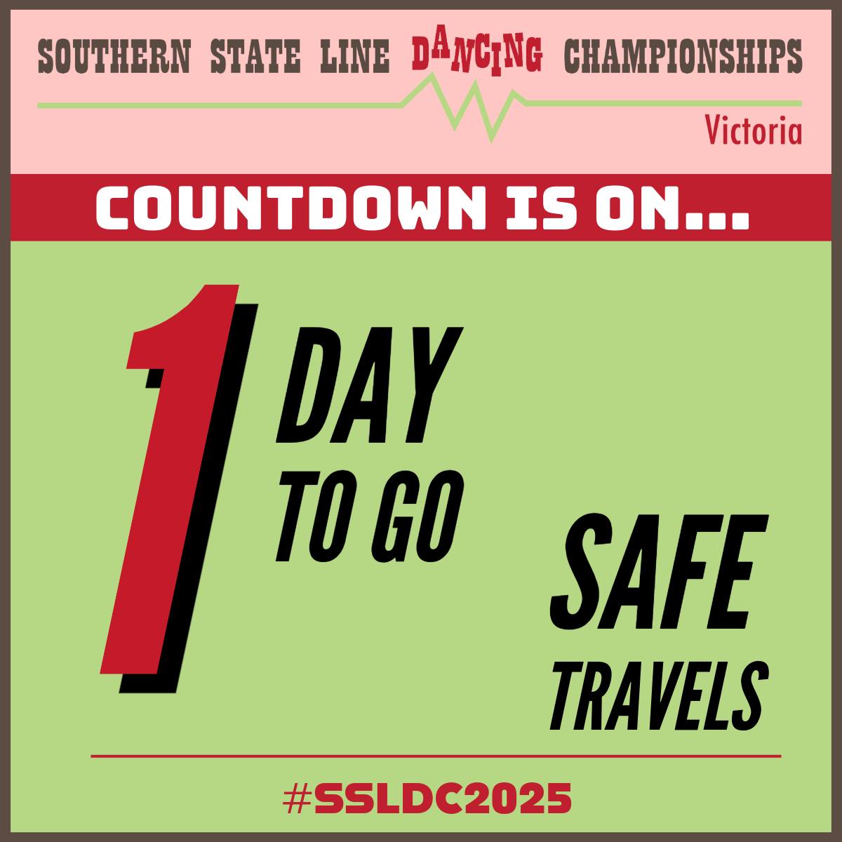 ✈️🚗 It’s Friday – and that means SSLDC Weekend is almost here! 🎉
To all our amazing dancers, families, and supporters hitting the road or flying in – we wish you safe and smooth travels as you make your way to the SSLDC Competition! 💃🕺
Whether you’re coming from near or far, we can’t wait to welcome you for a weekend full of passion, performance, and pure dance magic! ✨
💬 Drop a comment and let us know where you're travelling from – and tag someone you're bringing along for the ride! 🚘👯♀️
Get ready… it’s almost time to shine! 🌟
#SSLDC2025 #SafeTravels #SeeYouSoon #DanceWeekend #OnOurWay