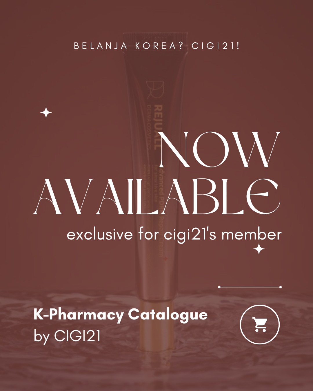 📢 NOW AVAILABLE! K-Pharmacy Catalogue by CIGI21 💊
CIGI21 kini menyediakan produk apotek Korea langsung dari Korea, hanya untuk member terdaftar! 🇰🇷✨
🔒 Katalog hanya diberikan kepada MEMBER CIGI21.
Belum jadi member? GRATIS daftar sekarang di WA 📱0812 8032 7127
💡 Produk skincare, suplemen, hingga obat Korea asli — semuanya bisa kamu dapatkan via CIGI21!
#jastipkorea #kpharmacy #pharmacykorea #obatkorea #jastipobat #cigi21 #belanjadarikorea #memberonly #jasatitipkorea #kbeautyindonesia