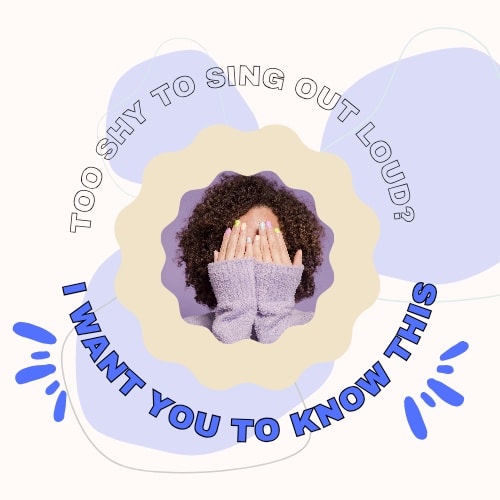 Too shy to sing out loud?
You’re not alone — but your voice still deserves space.
Swipe through for a few gentle reminders if you’re feeling shy. 🌿
💬 When was the last time you sang without holding back?