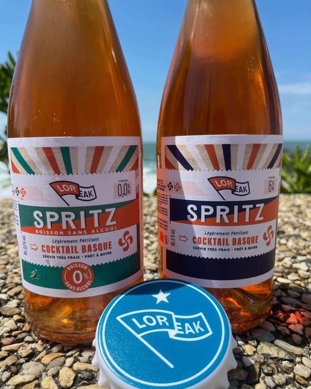 Un air d’été chez Loreak !
Quoi de mieux pour attaquer les beaux jours qu’un spritz, un bon cocktail prêt-à-boire fabriqué au Pays basque. ☀️
L'abus d'alcool est dangereux pour la santé. A consommer avec modération.