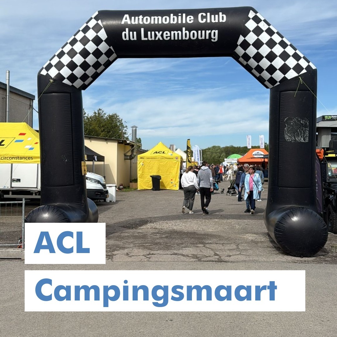 Haut si mir um ACL Campingsmaart um Karting zu Monnerech. Hei dréint sech alles ëm de Camping a Camper.
Kommt nach bis 18h laanscht 🚐⛺️