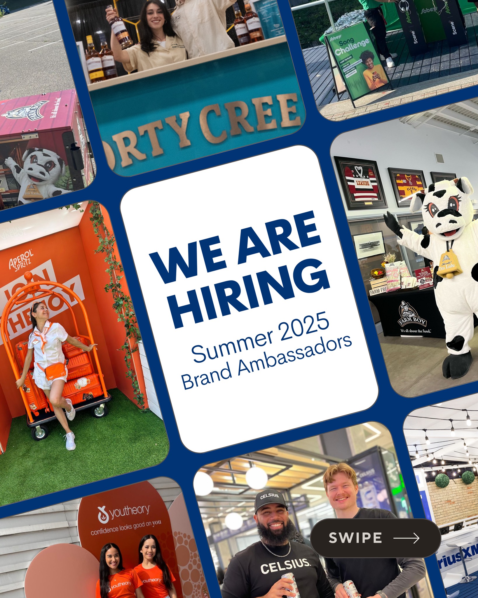 ☀️🔥 Summer’s calling — and so are the largest brand activations of the season!
Want to represent top brands, meet amazing people, and create unforgettable eXperiences?
We’re building our summer roster, and YOU could be part of it. Whether you’re a seasoned Brand Ambassador or ready to break into the industry, now’s your chance.
📩 Apply now via the link in our bio!
#Hiring #BrandAmbassador #ExperienceIsEverything #ExperientialMarketing