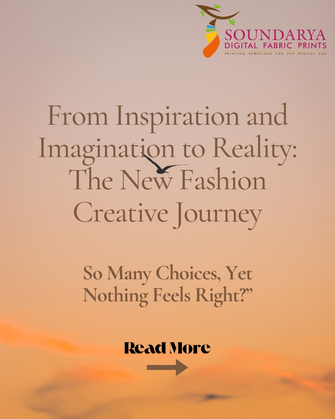 Tired of finding outfit inspo online that doesn’t exist in real life? At Soundarya Digital Fabric Prints, we turn your ideas into custom garments—designed, printed, and made under one roof. Read the blog linked here:
https://www.soundaryadigitalfabricprints.com/media-center