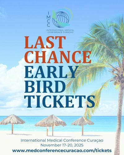 📢 Final call for early bird registration!
Join us at IMCC 2025 in Curaçao — a unique international event that brings together healthcare professionals, clinicians, educators, caregivers, and families. 🌍✨
Together, we’ll explore breakthroughs in rehabilitation, innovation, and compassionate care.
🎟️ Early bird pricing ends soon and ticket prices will rise significantly.
Secure your spot now at medconferencecuracao.com
Let’s learn, connect, and grow in paradise. 🌴
Please share this post!💛
#RehabilitationSience #physicaltherapy #occupationaltherapy, #speech #therapy #psychology #trauma #research #future #healthcare #ICF #DAT
#IMCC2025 #IMCC #IMCCuracao #internationalmedicalconferencecuracao #medicalconferencecuracao #medconferencecuracao #medicalconference #medicalevents #medicaleducation #medicalinnovation #HealthTech #MedicalProfessionals #MedicalCommunity #MedicalResearch