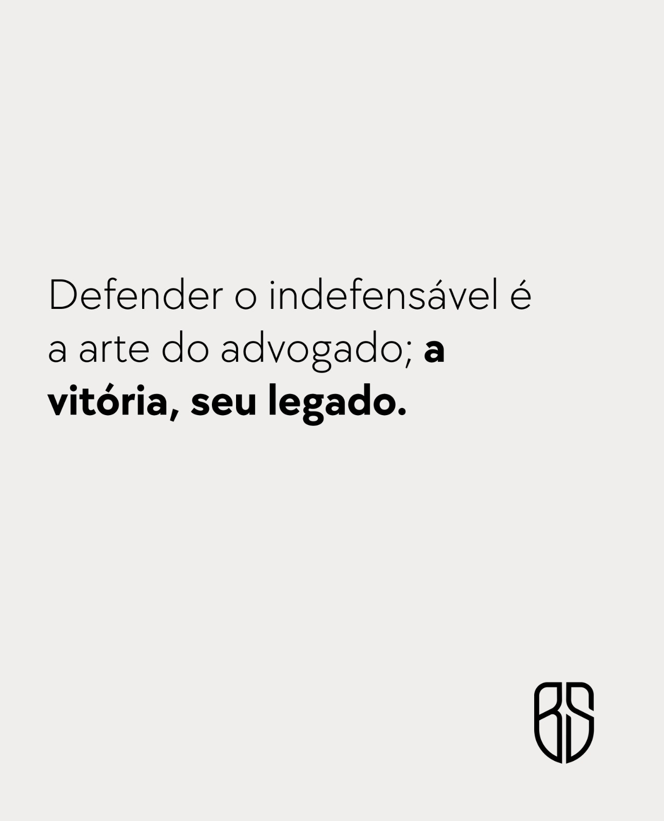 As leis são as mesmas.
Os advogados, NÃO.
#Bruschi&Salvi #14anos