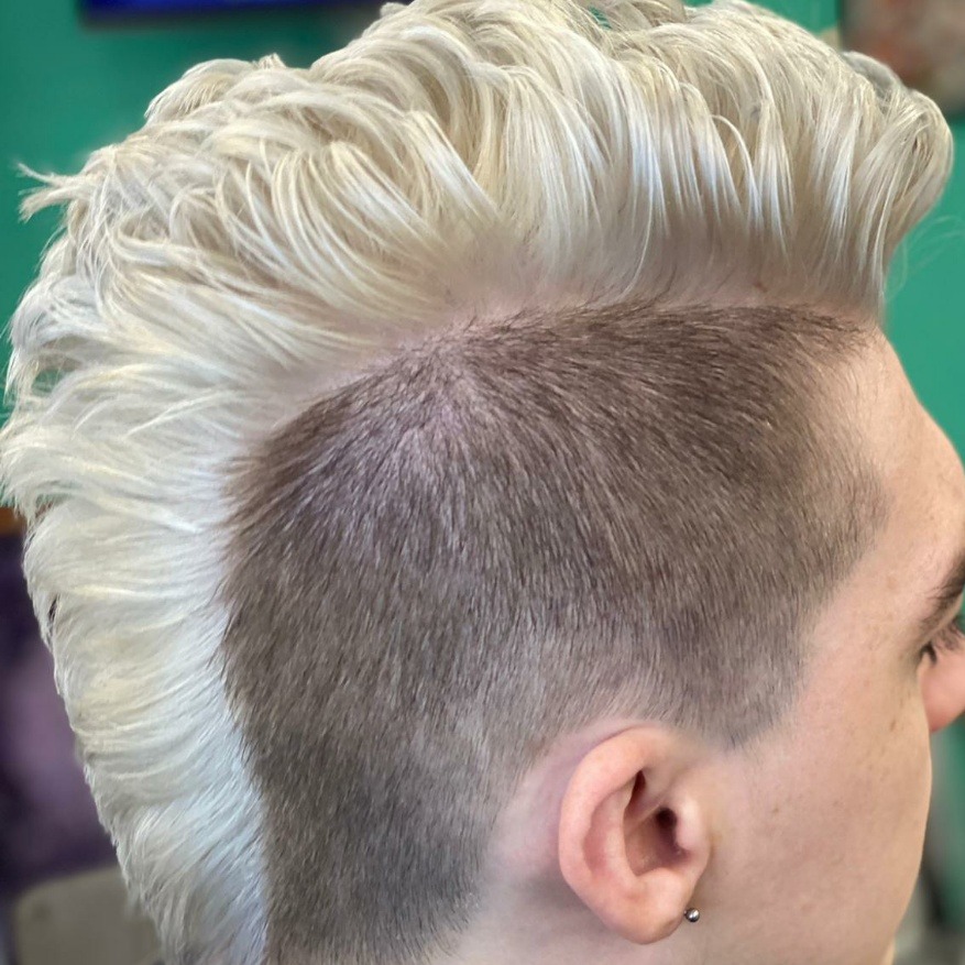 Straight up, white as snow!
#nationalmohawkday