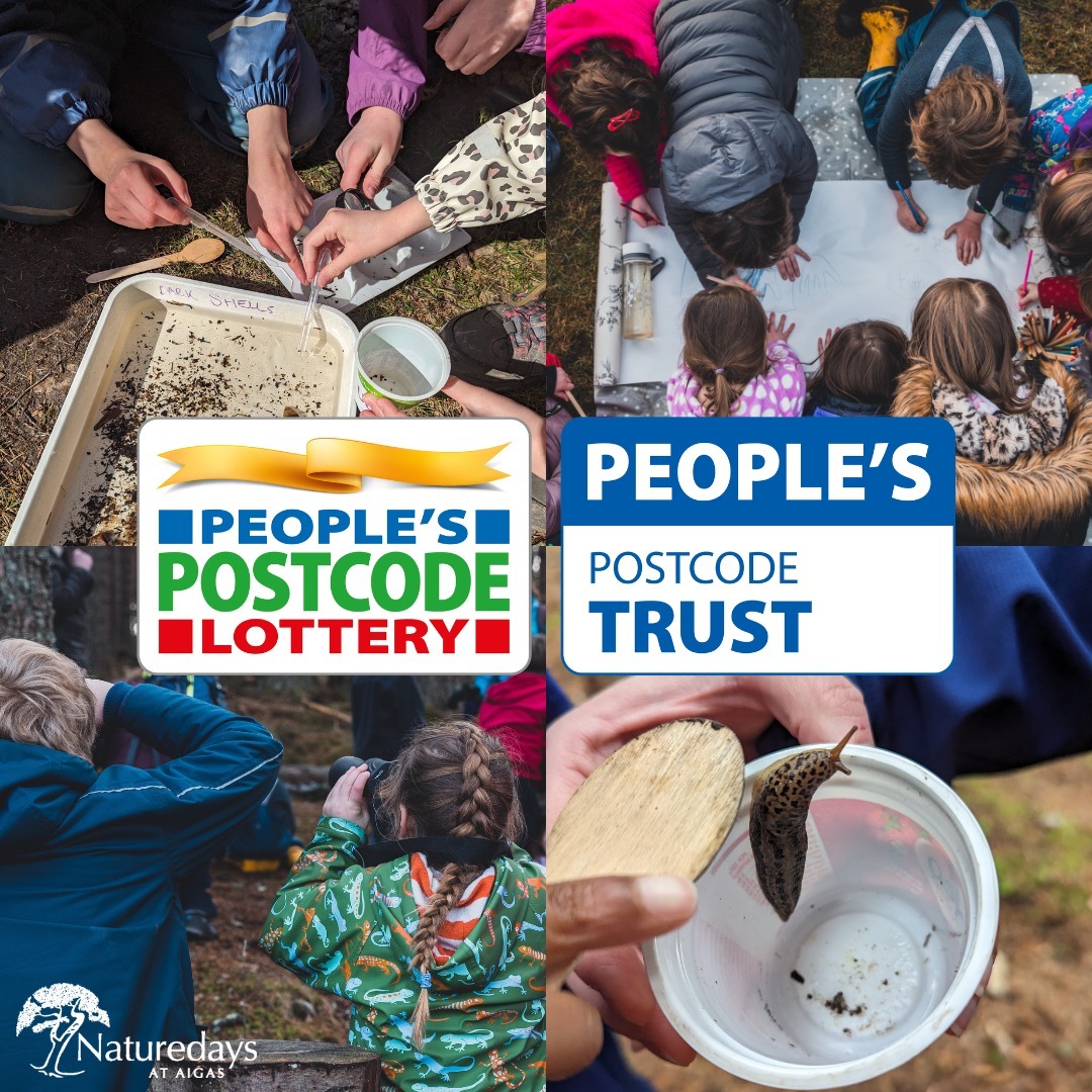 We are very excited to announce that we have recently received funding awarded by People's Postcode Trust and raised by players of @PeoplesPostcodeLottery!
We are looking forward to putting the funding we have received towards costs of new equipment, staff training, and helping even more young people access inclusive outdoor education. Thanks to players of People’s Postcode Lottery for making this all possible.
.
.
.
#PeoplesPostcodeLottery #PostcodeLotteryPeople #Aigas #EnvironmentalEducation #OutdoorEducation #NaturedaysAtAigas #AigasFieldCentre #WildlifeEducation #NatureEducation