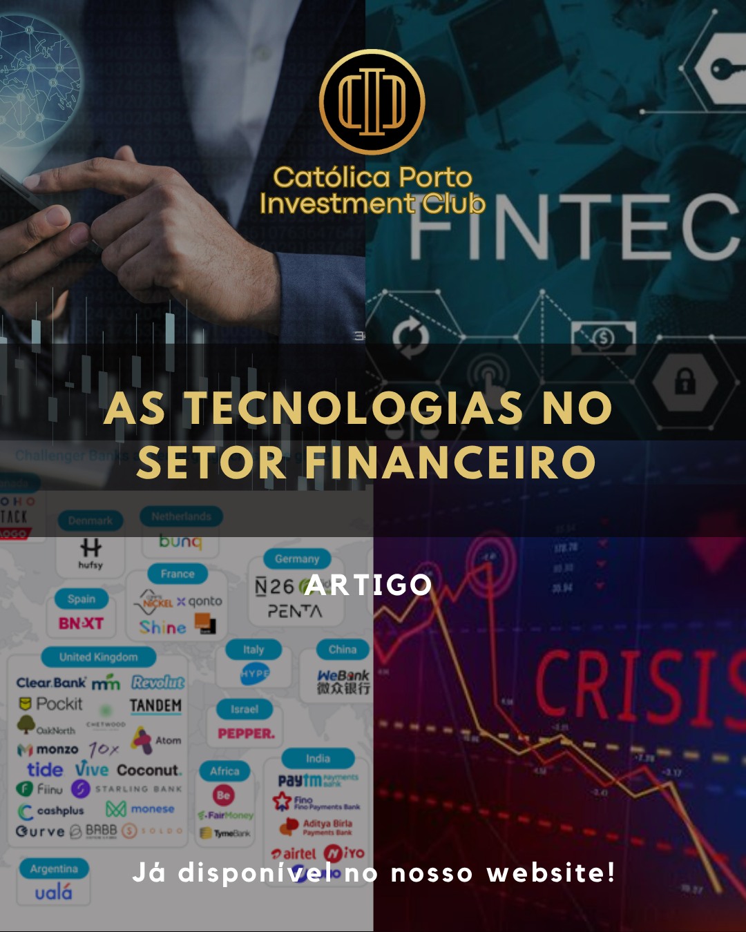 🚀 Novo artigo disponível: As tecnologias no setor financeiro🤖
Estamos a viver uma revolução digital que está a transformar profundamente o setor financeiro. Do surgimento das Fintechs à aplicação de IA, Blockchain e Big Data, a forma como interagimos com o dinheiro nunca foi tão inovadora — nem tão desafiadora.
⠀
Neste artigo, exploramos o caminho até ao Finance 4.0:
💡 O impacto das novas tecnologias
🏦 A competição entre bancos e fintechs
🌍 A inclusão financeira e o empoderamento dos investidores
⠀
🔗 Lê o artigo completo no nosso site e descobre como estas inovações estão a moldar o futuro das finanças.
⠀
#Fintech #Finance4_0 #InovaçãoFinanceira #InteligênciaArtificial #Blockchain #BigData #EducaçãoFinanceira #Investimento #TransformaçãoDigital #catolicaportoinvestmentclub