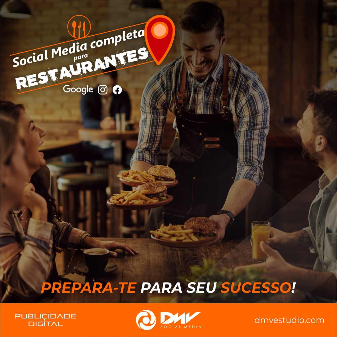 Sabia que um sistema de marketing interligado com as suas redes sociais, website, WhatsApp e menu digital automatizado tem 3 vezes mais probabilidade de atrair e manter os clientes-alvo no seu restaurante? 💡
Gestão completa de redes sociais para o sucesso de vendas em restaurantes, fast foods, com sistema presencial, entrega ao domicílio e take away. 👍
Contacte-nos e descubra como podemos ajudá-lo a obter resultados satisfatórios. 🚀👍
#marketingdigital #socialmedia #designgrafico #identidadevisual #dmvestudiodesign #empreendedor #negocios #restaurantes #leiria #fastfood #sushi #hamburgueria