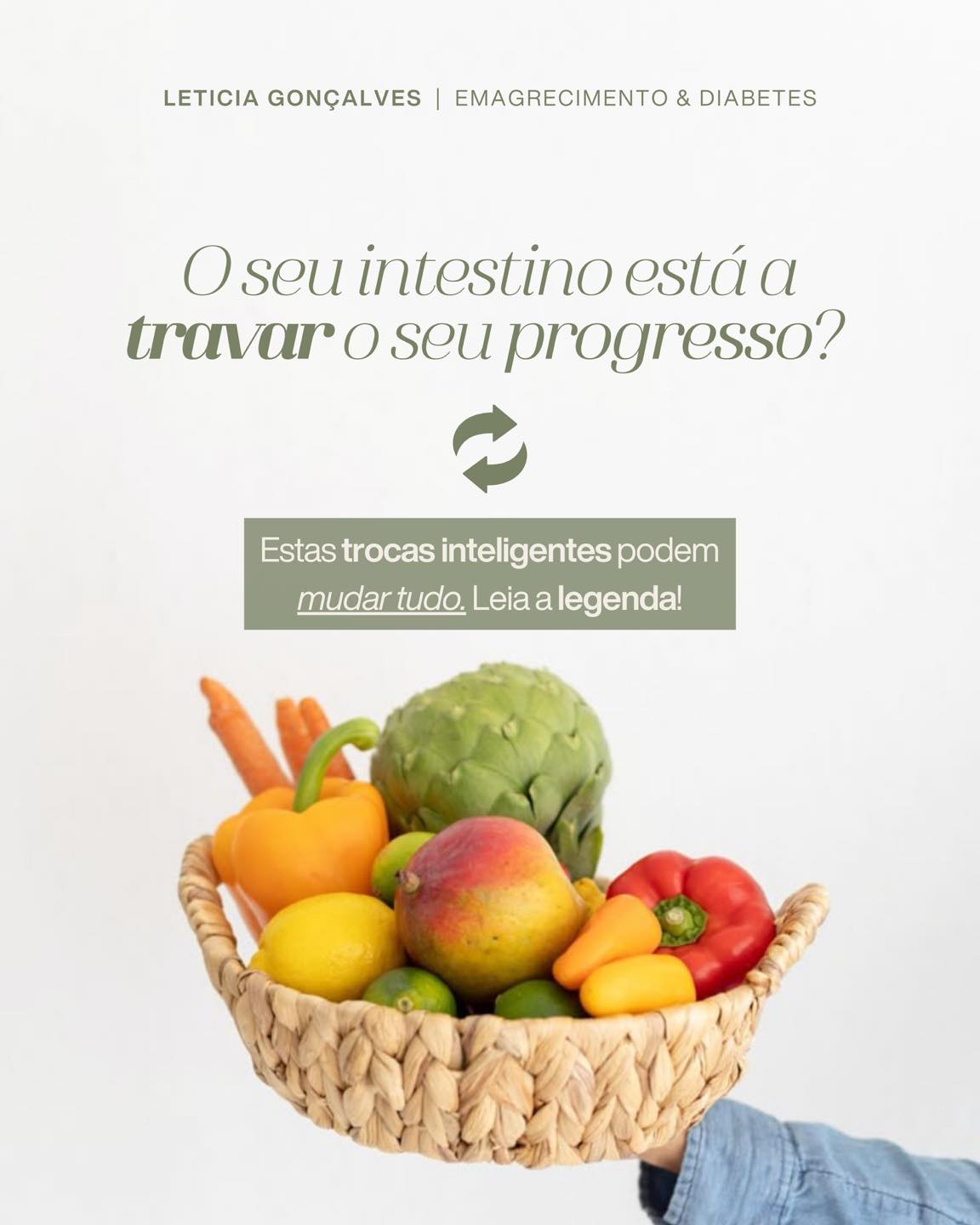 🧠 O intestino é muito mais do que o "centro da digestão" — ele impacta diretamente a sua energia, imunidade e até o humor.
E quando não está a funcionar bem, o seu progresso no emagrecimento também trava.
🍽️ Mas a boa notícia é que pequenas trocas alimentares fazem uma grande diferença. Veja algumas que recomendo aos meus pacientes:
✅ Pão branco → Pão 100% integral ou com sementes
✅ Leite com lactose → Bebida vegetal ou leite sem lactose
✅ Bolachas recheadas → Fruta com canela ou oleaginosas
✅ Iogurte com açúcar → Iogurte natural com frutas e sementes
✅ Refrigerantes → Água aromatizada com limão e hortelã
Estas trocas ajudam a reduzir a inflamação, regular o trânsito intestinal e melhorar a absorção de nutrientes — ou seja, mais saúde e mais resultados. 🌱 Comece com uma mudança por dia e sinta a diferença. O seu intestino vai agradecer… e o seu corpo também.
📩 Marque a sua consulta (online ou presencial) e receba um plano alimentar adaptado às suas necessidades.
#nutricao #frutasdesaude #alimentacaosaudavel #verao #snacksaudavel #nutricaoconsciente #emagrecercomsaude #nutricionistaportugal #nutriçãocomciência #emagrecimentosaudável #saúdeintestinal #diabetes #vidasaudável #transformeatvésdanutrição #alimentaçãosaudável #alimentação #alimentaçãoequilibrada #consultasdenutrição #autocuidado #bemestar #nutrição #consultasonline #consultanutricional