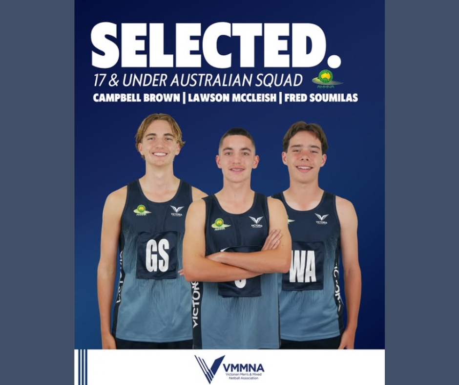 Huge congratulations to Campbell Brown â who has been selected for the Australian 17 & Under Menâs Netball Team for 2025! đđđŚđş
Campbell has had an amazing couple of years across state and national men's league. We are so proud of you Campbell!!