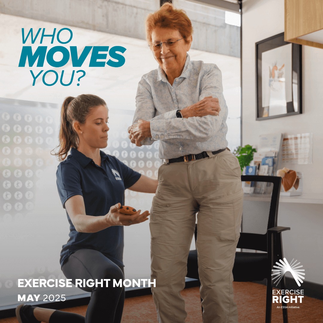 🌟 May is Exercise Right Month! 🌟
At Innovate Exercise Physiology, we believe that exercise is for every body — every age, every ability, every story.
This May, we’re proud to join the nationwide celebration of movement, health, and connection. Throughout the month, we'll be sharing tips, resources, and local success stories to shine a light on how Exercise Physiologists can help YOU move better, feel stronger, and live healthier.
Whether you’re just getting started or looking to take your health to the next level, there’s a place for you in our community. 💬👟
Let’s move together, support each other, and celebrate what our bodies can achieve!
Stay tuned for plenty of inspiration throughout Exercise Right Month 2025.
#ExerciseRight #ExerciseRightMonth2025 #whomovesyou #InnovateExercisePhysiology #whomovesyou2025