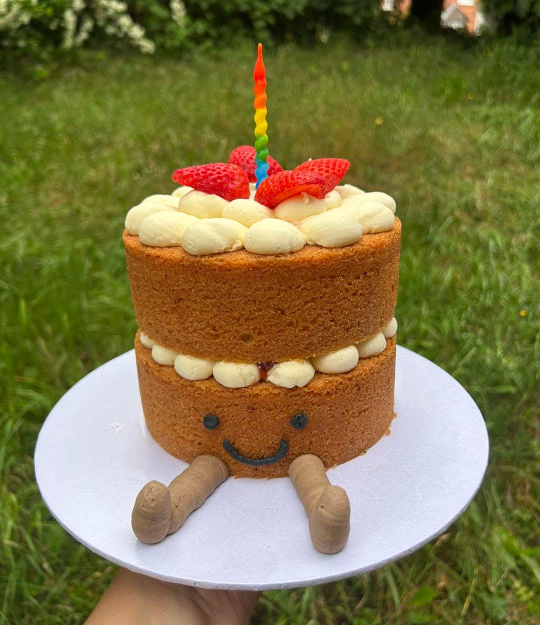 Look at this absolute cutey pie 😍
#jellycatcake #jellycatcakes #jellycatcakecake #jellycattoys #cutecakes #nakedcakes