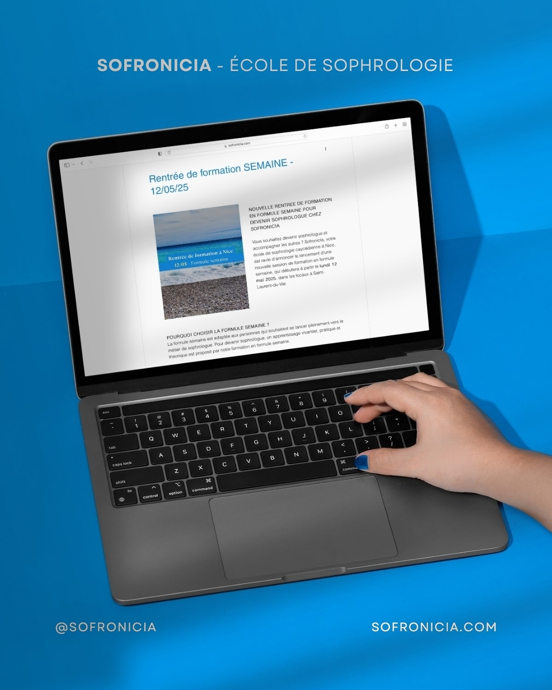 Vous avez pour projet de devenir sophrologue ? C’est le moment de vous lancer dans la formation pour obtenir le Certificat d’Etudes fondamentales en sophrologie caycédienne, indispensable à l’installation en tant que sophrologue !
Notre prochaine rentrée de formation en formule semaine débutera le 12 mai 2025 à Nice. Les inscriptions sont ouvertes. Que vous soyez en reconversion ou en quête de nouvelles compétences, notre formation est conçue pour vous.
Le programme, le calendrier ainsi que les tarifs de la formation sont sur notre site web mais nous sommes disponibles pour répondre à vos questions !
📩 ecole@sofronicia.com
📱 Yoann Berteotti au 06 84 70 51 29
🖥️ www.sofronicia.com
#sofronicia #devenirsophrologue #devenirsophrologuenice #formationsophrologie #sophrologiecaycedienne #formationsophrologue #sophrologue #sophrologie