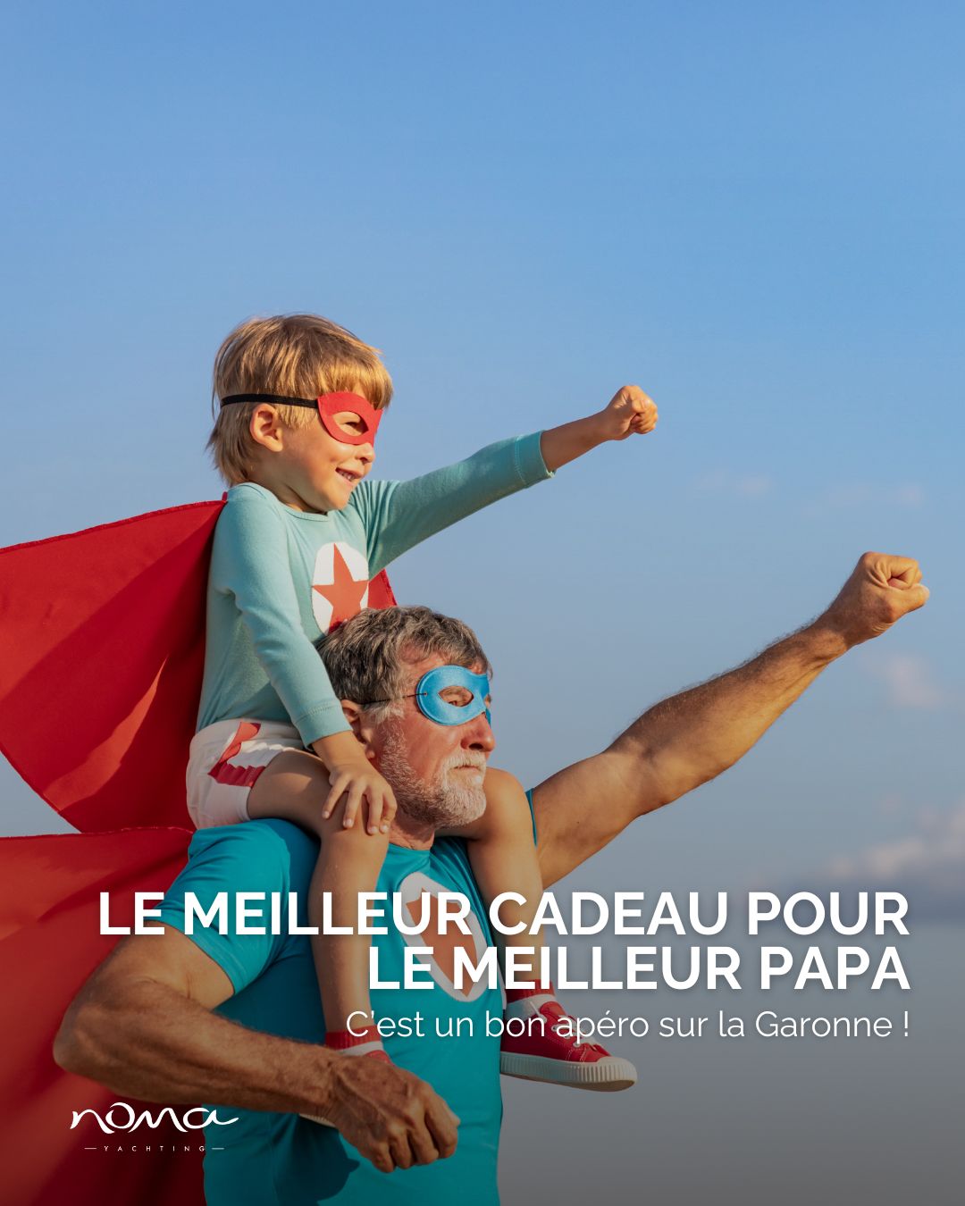 Ce n’est pas un super héros, c’est bien mieux que ça… c’est un super papa 🦸❤️🔥
A l’occasion de la fête des pères, offrez-lui ce qu’il aime vraiment : un moment de qualité avec vous (et un apéro) 🍻
Avec la Noma Box, tout est réuni pour lui faire vivre SON moment qu’il n’oubliera jamais : apéro au soleil, croisière à Bordeaux, dégustation de vins, ambiance chaleureuse et vue imprenable 🍷🌅
Un cadeau qui se vit (et se savoure) ensemble à partir de 240€ TTC ✨
📞 07.78.11.13.13
📩 contact@noma-yachting.fr
🌍 www.noma-yachting.fr
#fetedesperes #cadeauoriginal #nomayachting #bordeaux #boncadeau #brunch #croisiere #apéro #papa