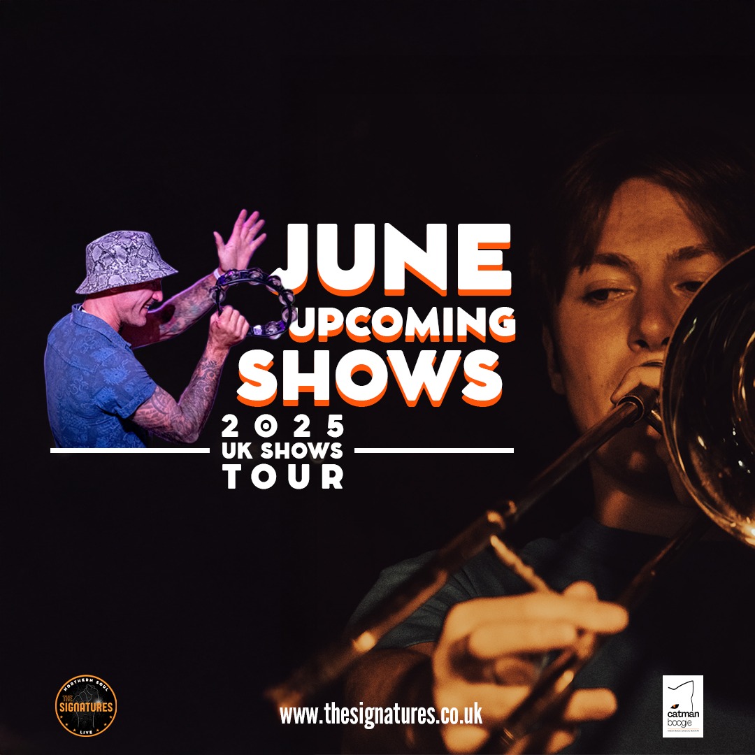 June is shaping up to be one for the books! 📀✨
We’re kicking things off tomorrow with none other than Eddie Holman, the voice behind Hey There Lonely Girl, as he joins us for an incredible run:
📍 6th – The 1865, Southampton
📍 7th – Electric Ballroom, London (with the fabulous Flirtations)
📍 8th – The Old Savoy, Northampton
Then we keep the soul rolling with some of our favourite guests:
🎤 14th – Lowther Pavilion, Lytham St Annes with Lorraine Silver
🎤 21st – The Stables, Milton Keynes with Lorraine Silver
🎤 28th – Unity Hall, Wakefield with the brilliant Stefan Taylor
And don’t miss our stop at the Broadway Arts Festival in the Cotswolds—set to be a special one with Stefan Taylor in a summer soul setting. ☀️🎶
If you’re near any of these—get yourself down. These shows are all about good music, proper dancing, and the people who make it unforgettable… you lot. 💃🕺
🎟️ Tickets via: https://www.thesignatures.co.uk/the-signatures-tour-dates
#TheSignatures #NorthernSoulLive #EddieHolman #TheFlirtations #LorraineSilver #StefanTaylor #LiveSoul #SoulNights #JuneShows #UKTour