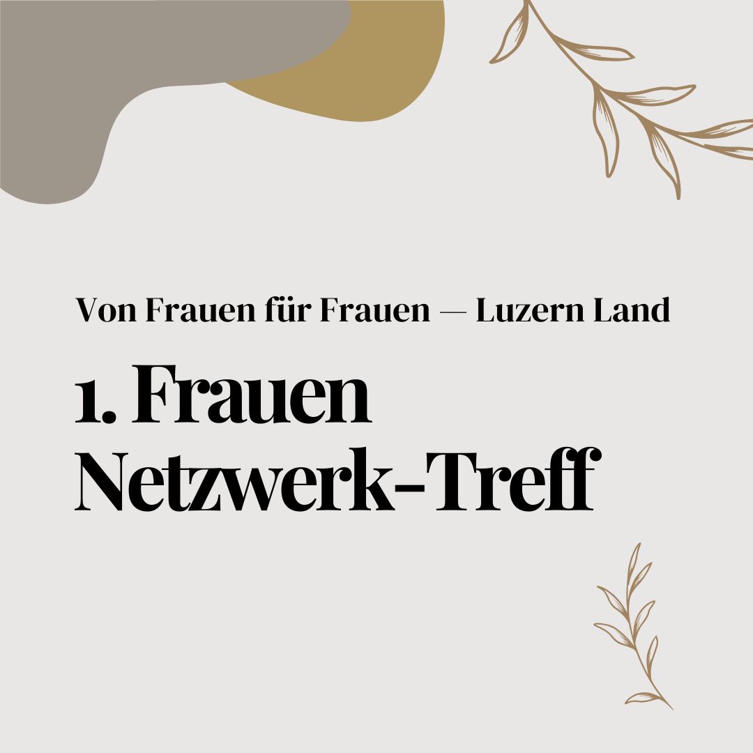 Ein Frauen Netzwerk-Treffen in der Region 👩💼👩💻👩🎤. Die Idee von Nicole Achermann, @bellezzabuttisholz sowie Madeline Graber von @coaching_federleicht hat mich so gefreut, dass ich dafür gleich Website und Flyer erstellt habe 😊. Ist dieser Anlass etwas für dich? Das würde uns rüüdig freuen 😃 - informiere dich 🕐 jetzt 🕐 auf unserer Website 🌐 - Link in Bio 🔗.